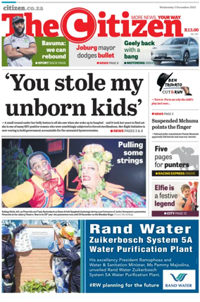 Cover of The Citizen (Gauteng)