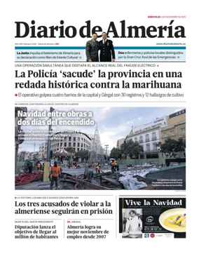Cover of Diario de Almeria