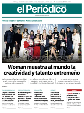 Cover of El Periódico Extremadura