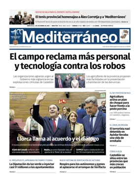 Cover of El Periódico Mediterráneo