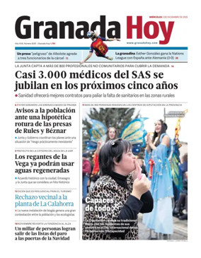 Cover of Granada Hoy