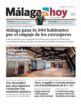 Cover of Malaga Hoy