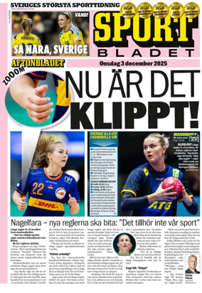 Cover of Sportbladet