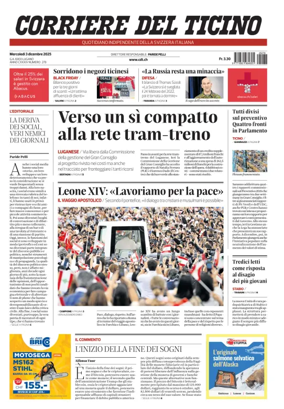 Cover of Corriere del Ticino