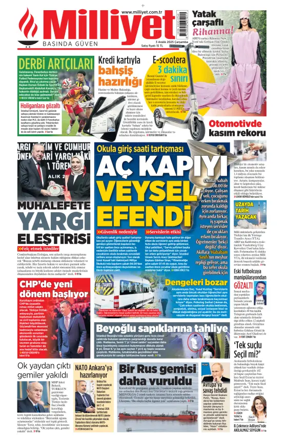 Cover of Milliyet