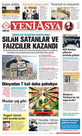 Cover of Yeni Asya