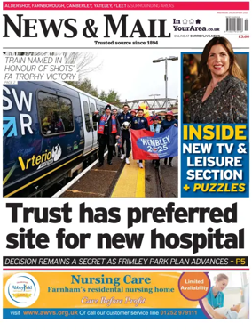 Cover of Aldershot News & Mail