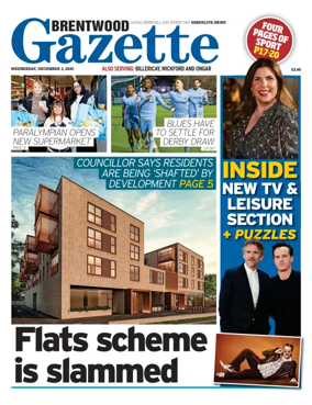 Cover of Brentwood Gazette