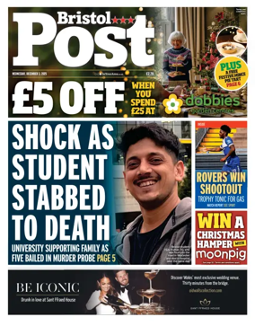 Cover of Bristol Post