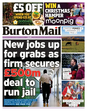 Cover of Burton Mail
