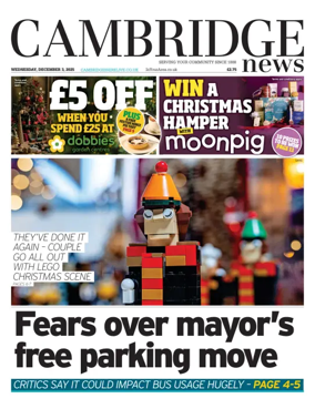 Cover of Cambridge News