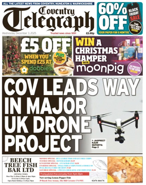 Cover of Coventry Telegraph