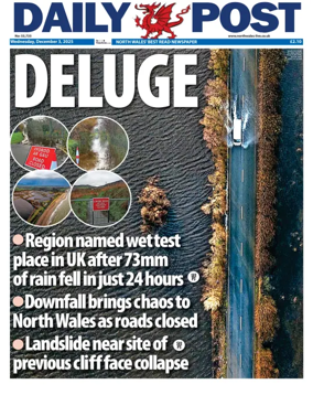 Cover of Daily Post (North Wales)