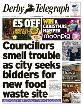 Cover of Derby Telegraph