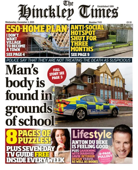 Cover of Hinckley Times