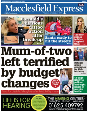 Cover of Macclesfield Express