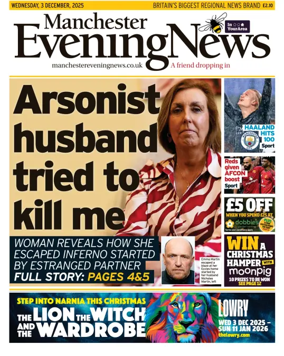 Cover of Manchester Evening News