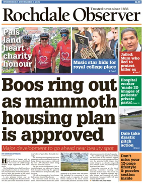 Cover of Rochdale Observer