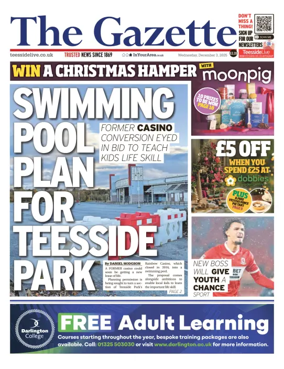 Cover of Teesside Evening Gazette