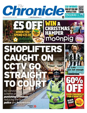 Cover of The Chronicle (South Tyneside and Durham)