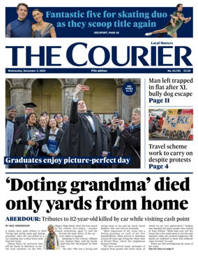 Cover of The Courier & Advertiser (Fife Edition)