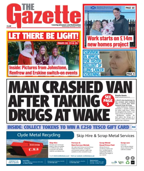 Cover of The Gazette (Scotland)