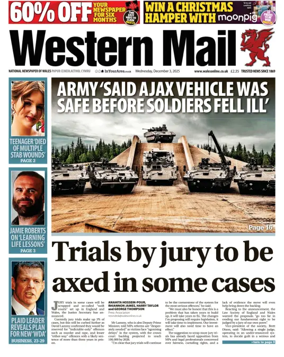 Cover of Western Mail