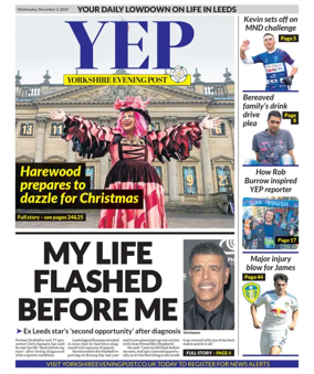 Cover of Yorkshire Evening Post