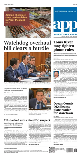 Cover of Asbury Park Press