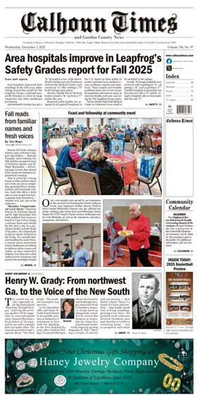 Cover of Calhoun Times