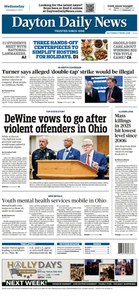 Cover of Dayton Daily News