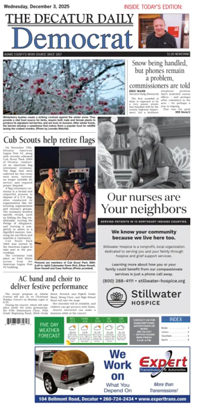 Cover of The Decatur Daily Democrat