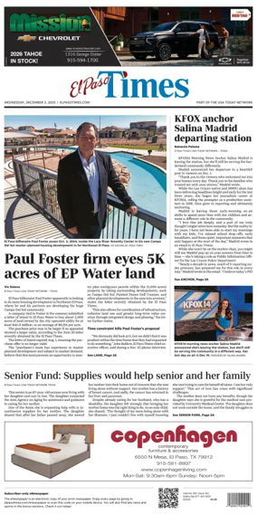 Cover of El Paso Times