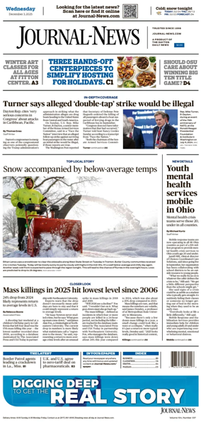 Cover of Hamilton Journal News