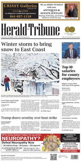 Cover of Herald-Tribune