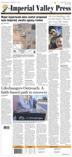 Cover of Imperial Valley Press