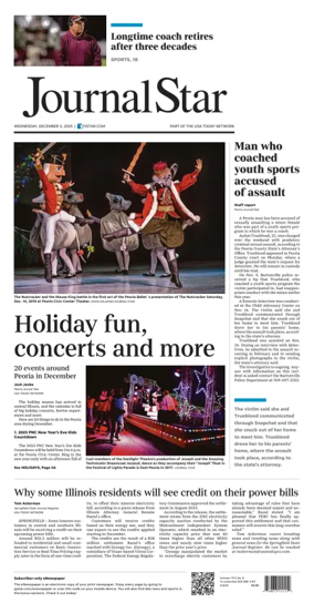 Cover of Journal Star (Peoria)