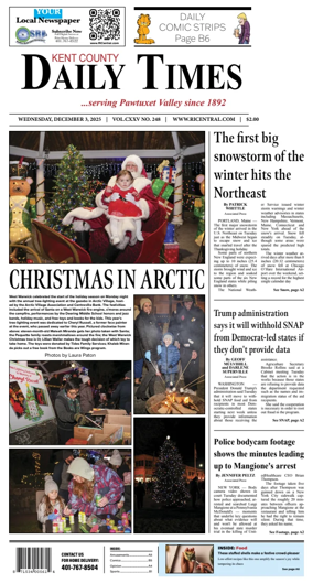 Cover of Kent County Daily Times