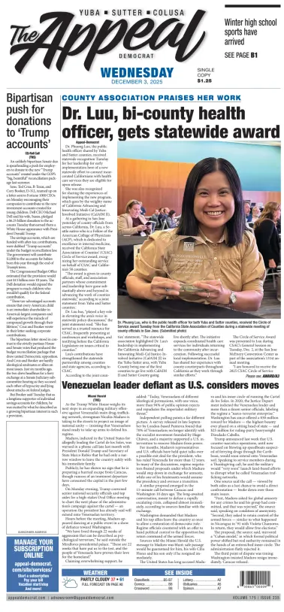 Cover of Marysville Appeal-Democrat    