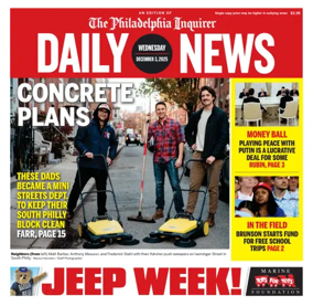 Cover of Philadelphia Daily News