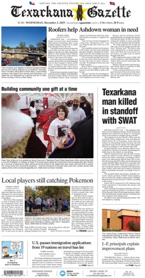 Cover of Texarkana Gazette