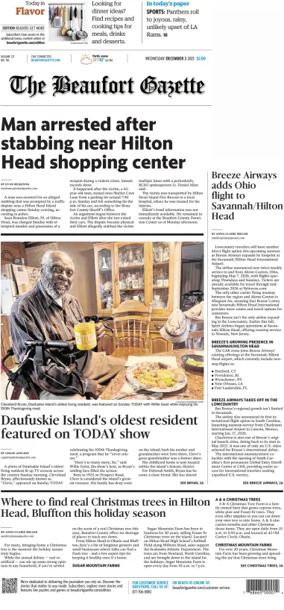 Cover of The Beaufort Gazette