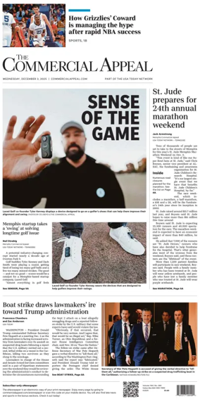 Cover of The Commercial Appeal