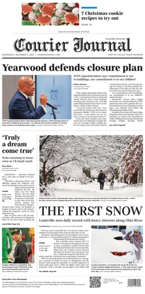 Cover of The Courier-Journal (Louisville)