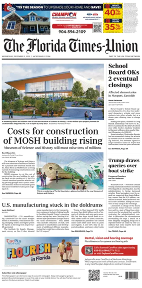 Cover of The Florida Times-Union