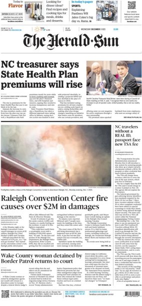 Cover of The Herald Sun