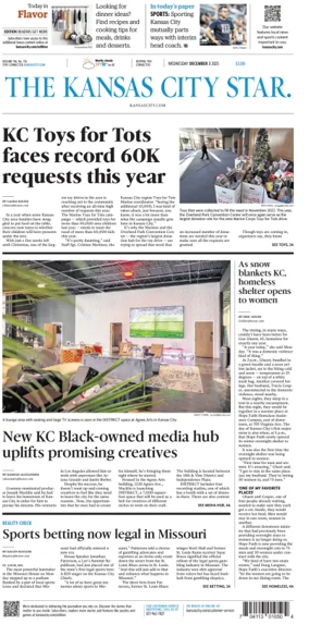 Cover of The Kansas City Star
