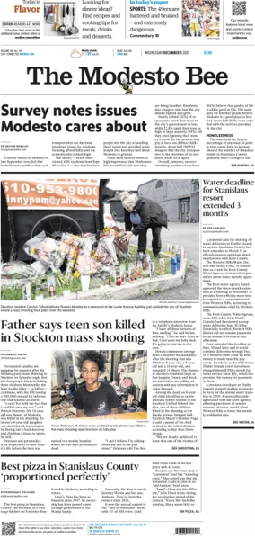 Cover of The Modesto Bee