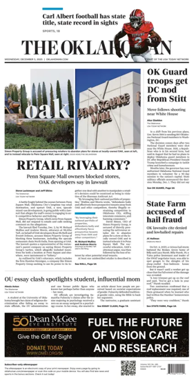 Cover of The Oklahoman