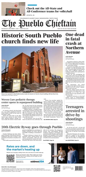 Cover of The Pueblo Chieftain